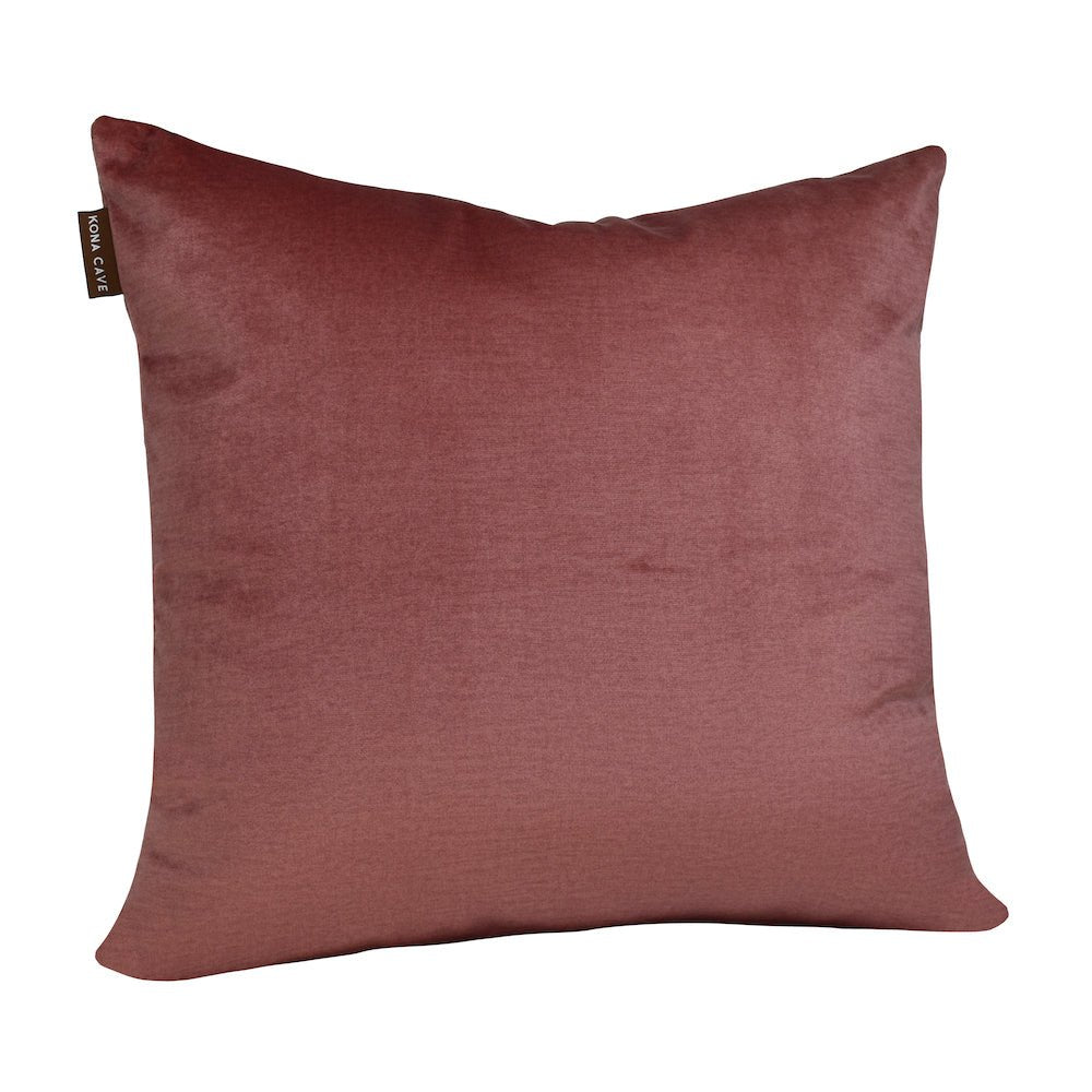 KONA CAVE® Cushion cover in pale pink velvet. washable, high-quality, soft, beautiful 